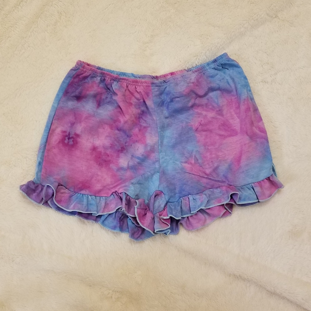 Tie Dye Stretch Lounge Shorts